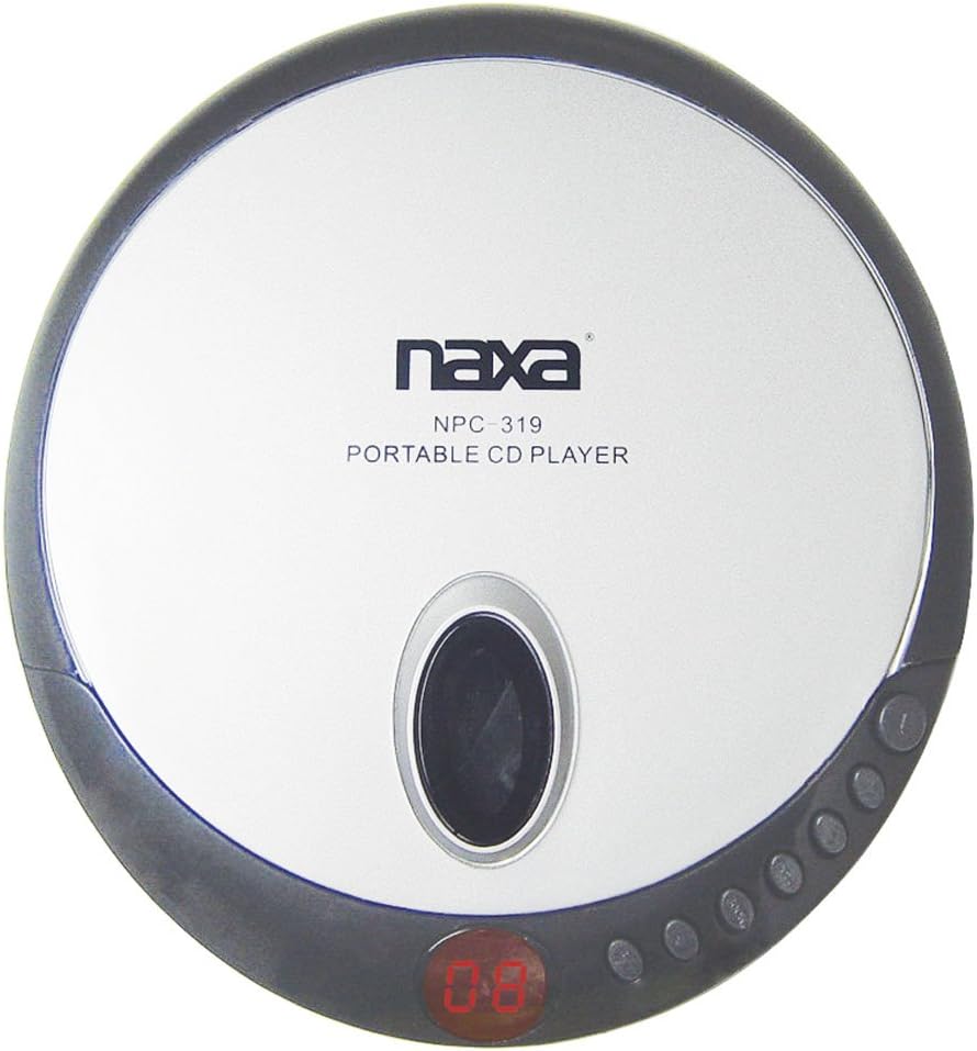 Portable CD Player with Earbuds Black L560