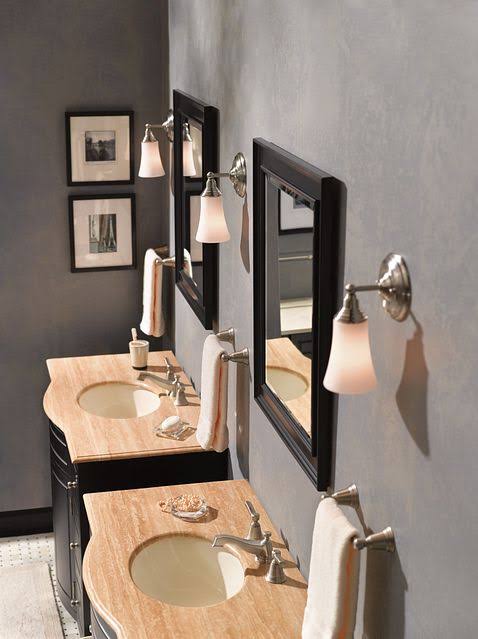 Brushed Nickel Bath Light R18958