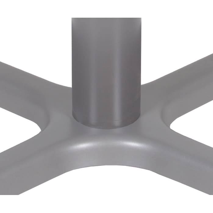 Chrome High X-Base for 30 in. Table Tops M984358