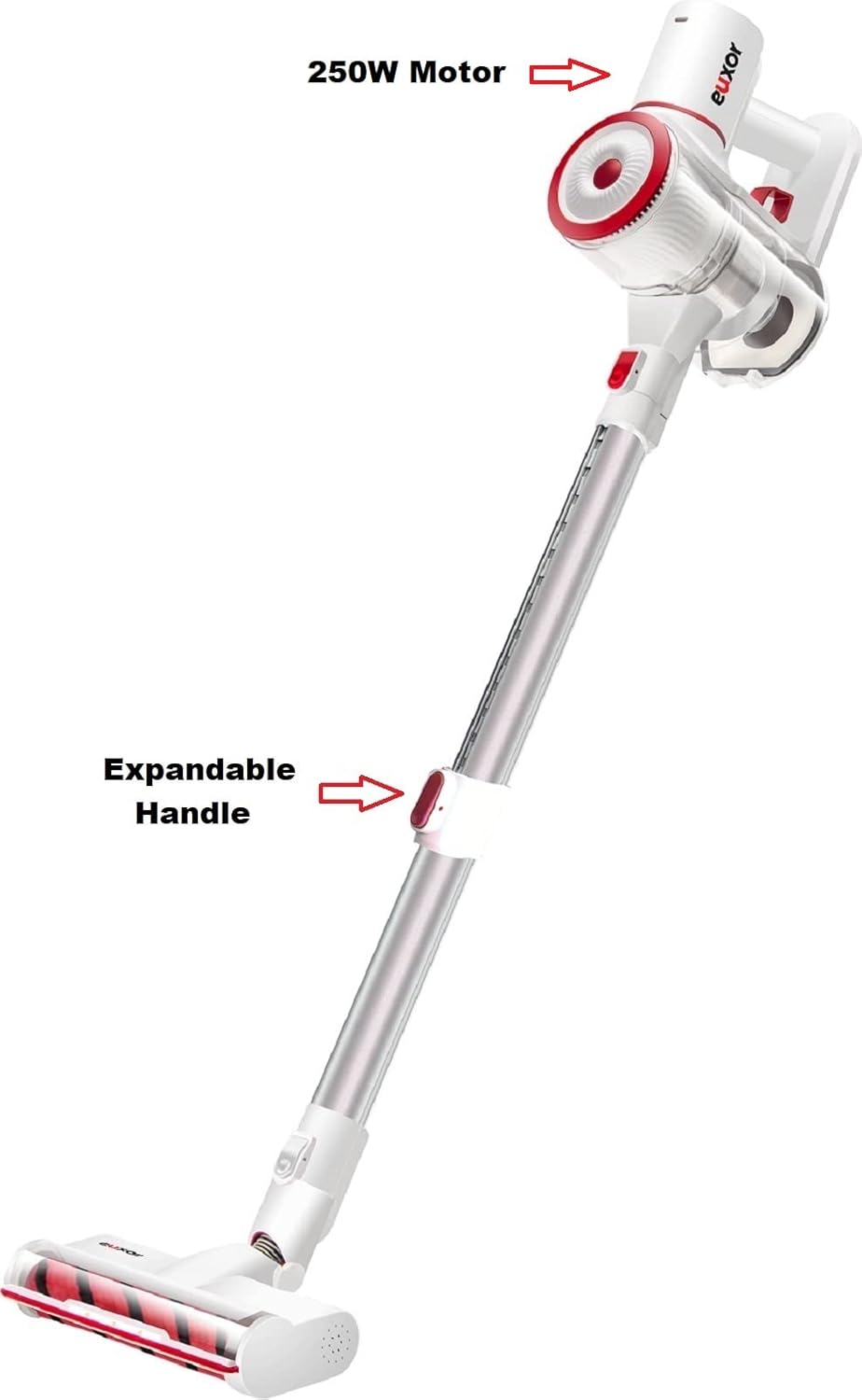 Cordless Stick Vacuum Cleaner 250W 20 KPA Handheld Stick Vacuum C3847