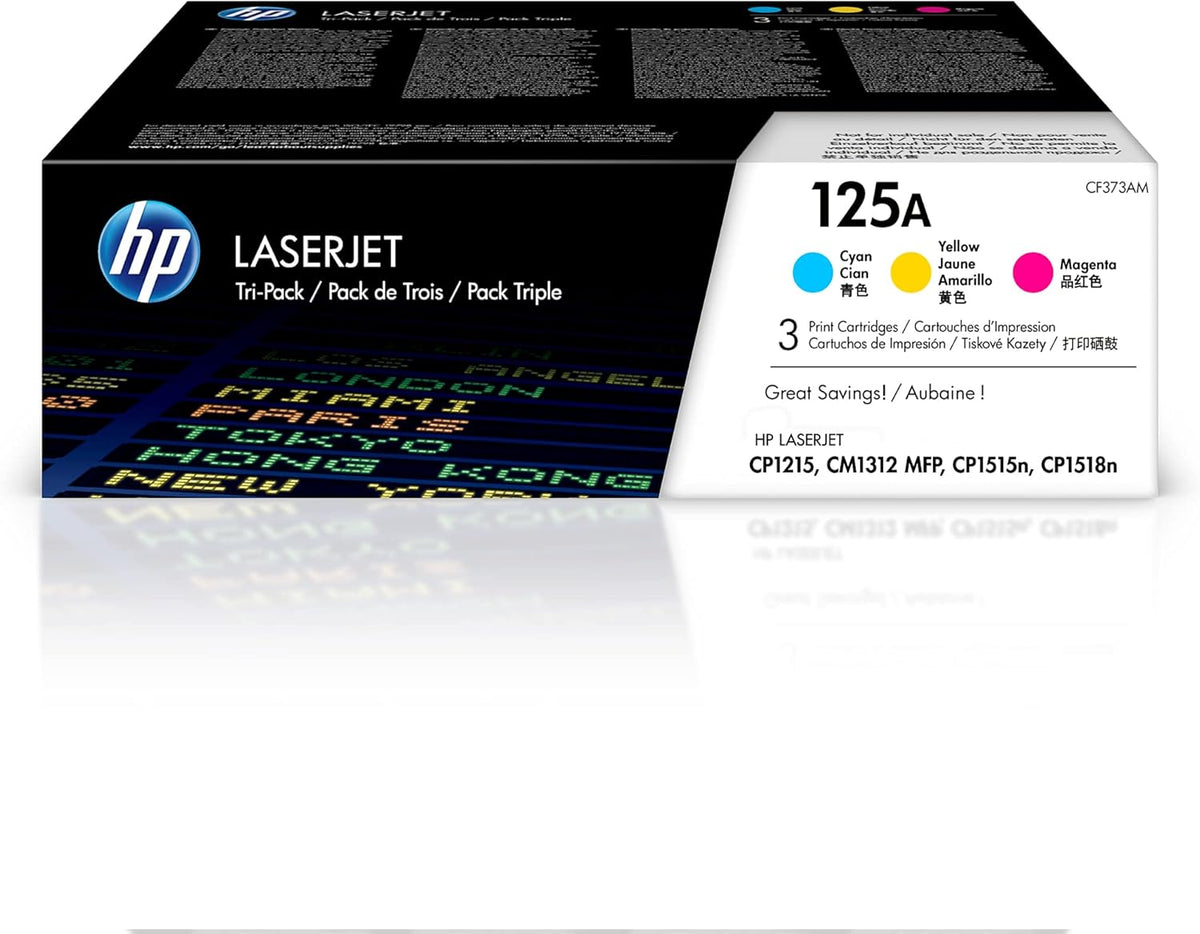 3 Toner-Cartridges Cyan Yellow Magenta X690255
