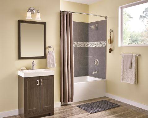 Brushed Nickel Bath Light R18958