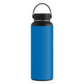 Blue Carbon Fiber Skin for Hydro Flask 40 oz Wide Mouth Sticker E52666