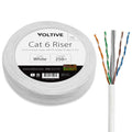 Blue 1000ft Solid Bare Copper Bulk Ethernet Cable A2751