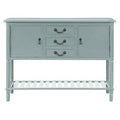 Modern Console Table with 3 Drawers, Two Cabinets and 1 Shelf G3184