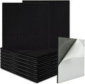 16 Pack Self-adhesive Acoustic Absorption Panels (Shallow Camel) A768270