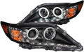 Projector Headlights with Halo Black S6742