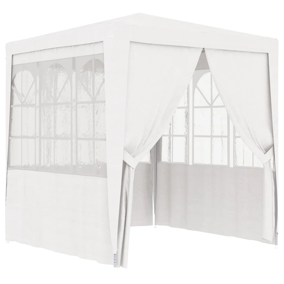 White 8.2'x8.2' Party Tent with Side Walls O661513