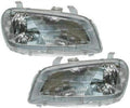 Pair Head Lights for 1996-1997 Toyota RAV4 W212