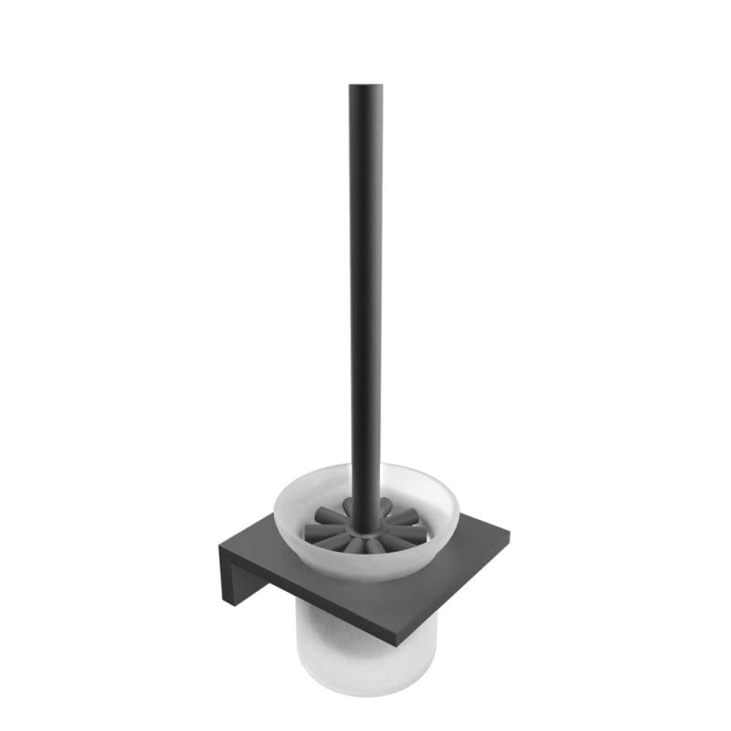 Black Wall Mounted Toilet Brush G236896
