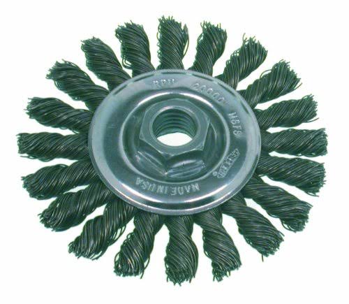 High-Speed Cable Knot Wheel Brush A70413