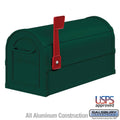 Green Rural Mailbox X95344