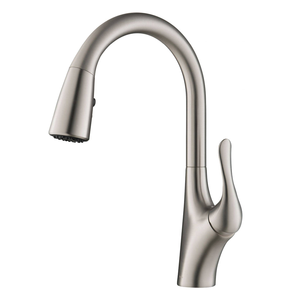 Stainless Steel Single Handle Pull-Down Kitchen Faucet I9370