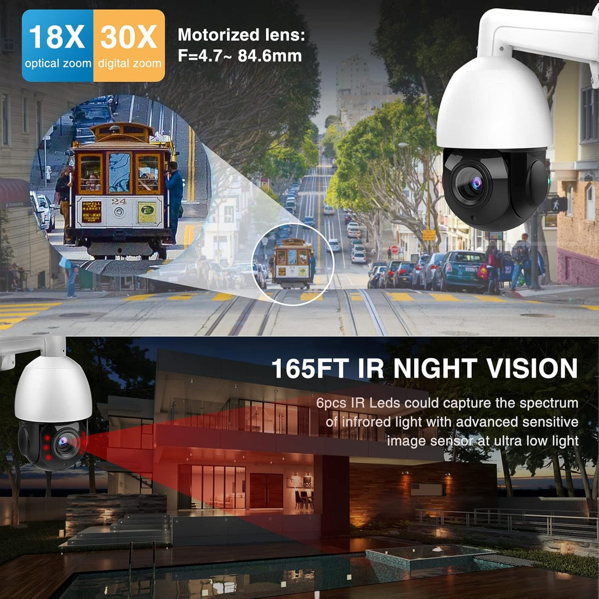 8MP UltraHD 4K PoE IP Camera Bullet E271