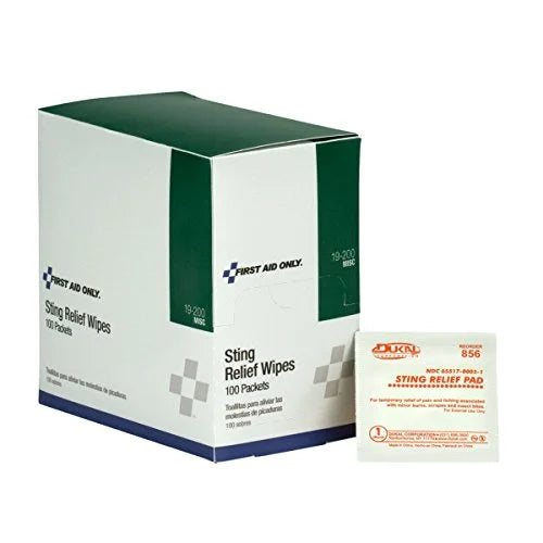 Sting Relief Wipes W375443