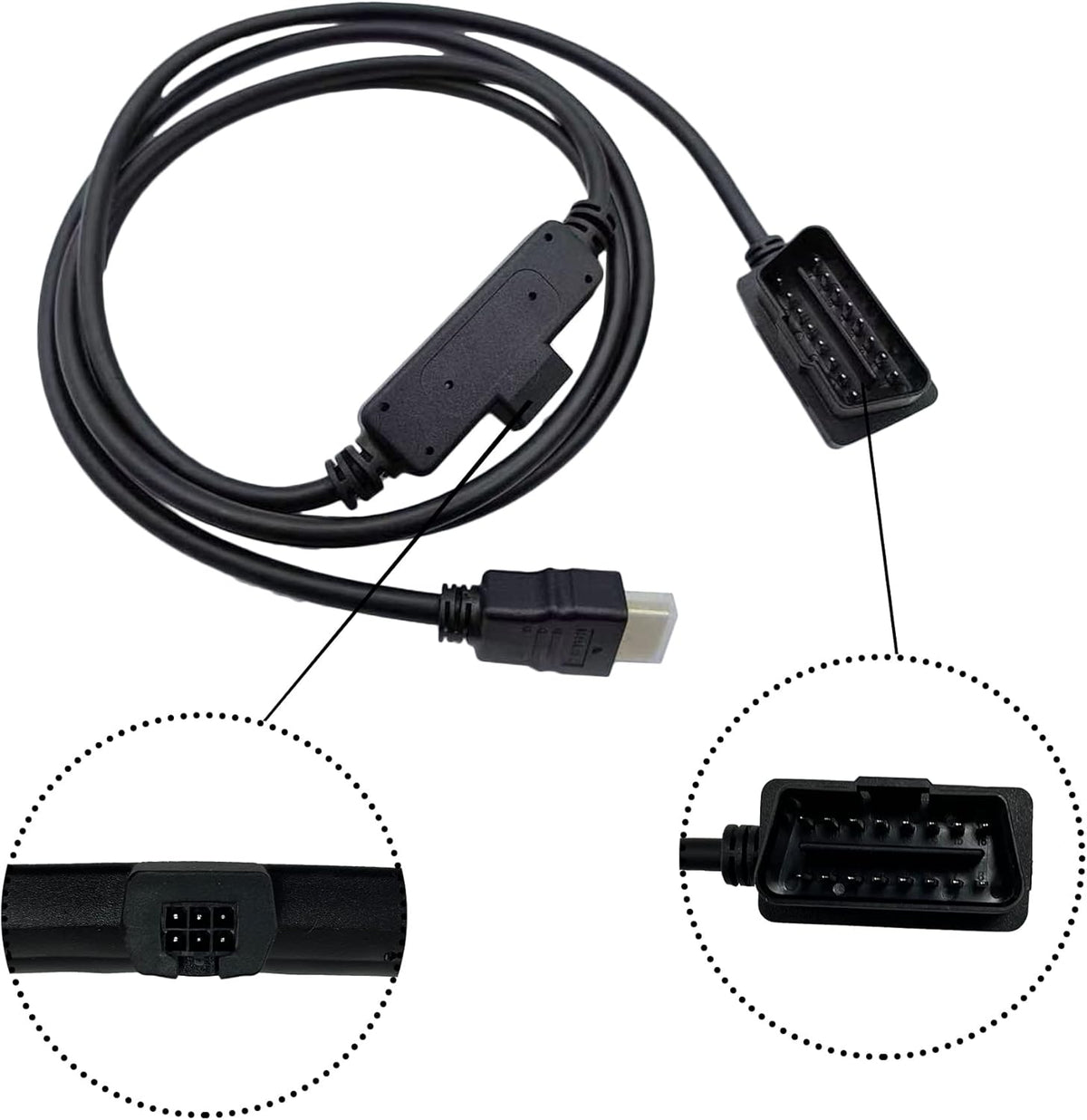 OBDII HDMI Adapter Replacement Cable Pack of 2 R825552