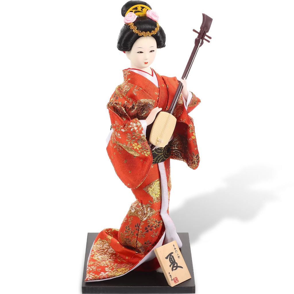 Japanese Geisha Doll Figurine Statue Q677428