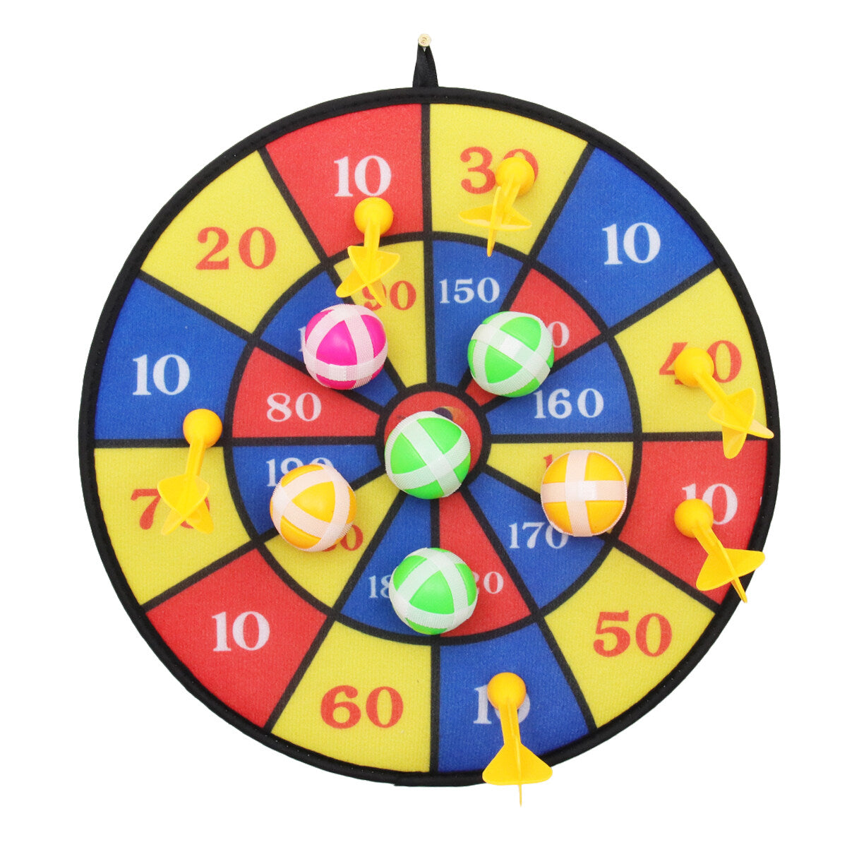 Flocking Dart Board Set with 4Pcs Darts L711