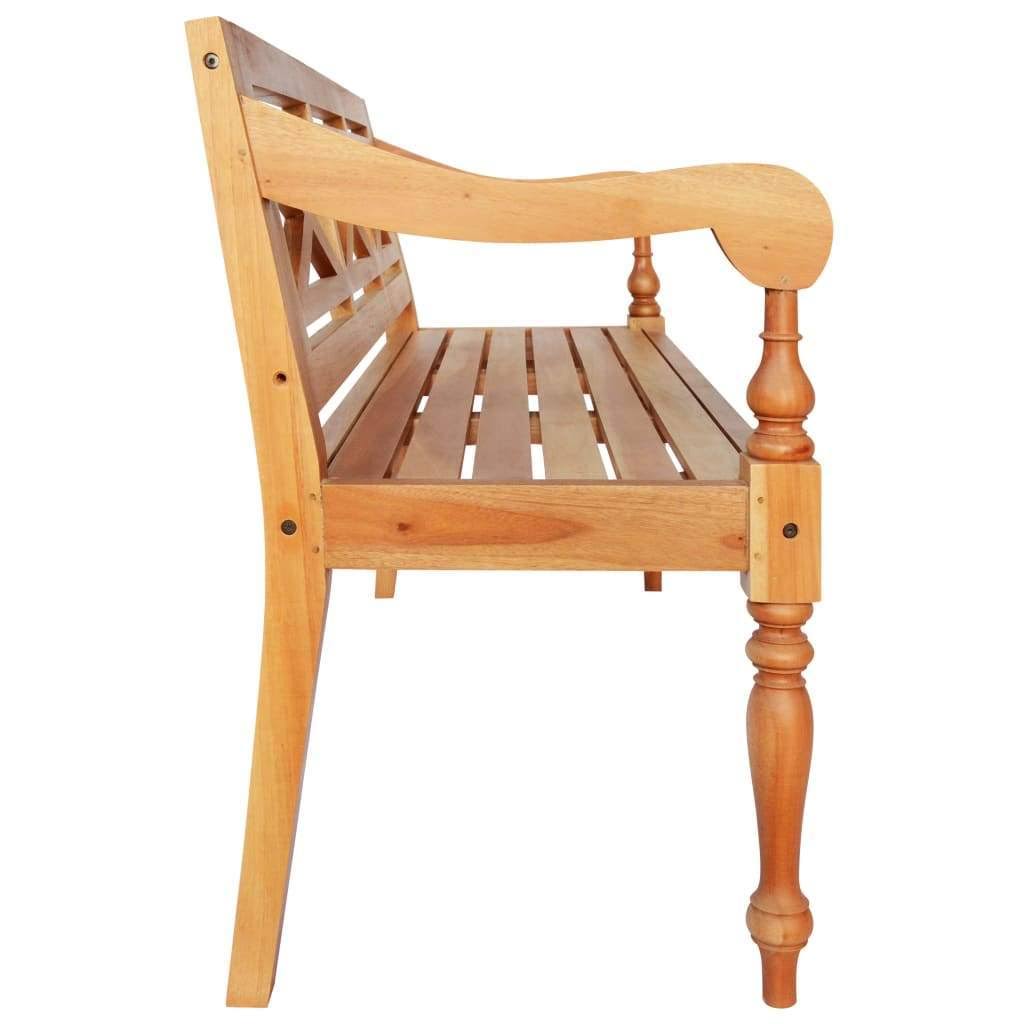 Solid Mahogany Wood Bench X575