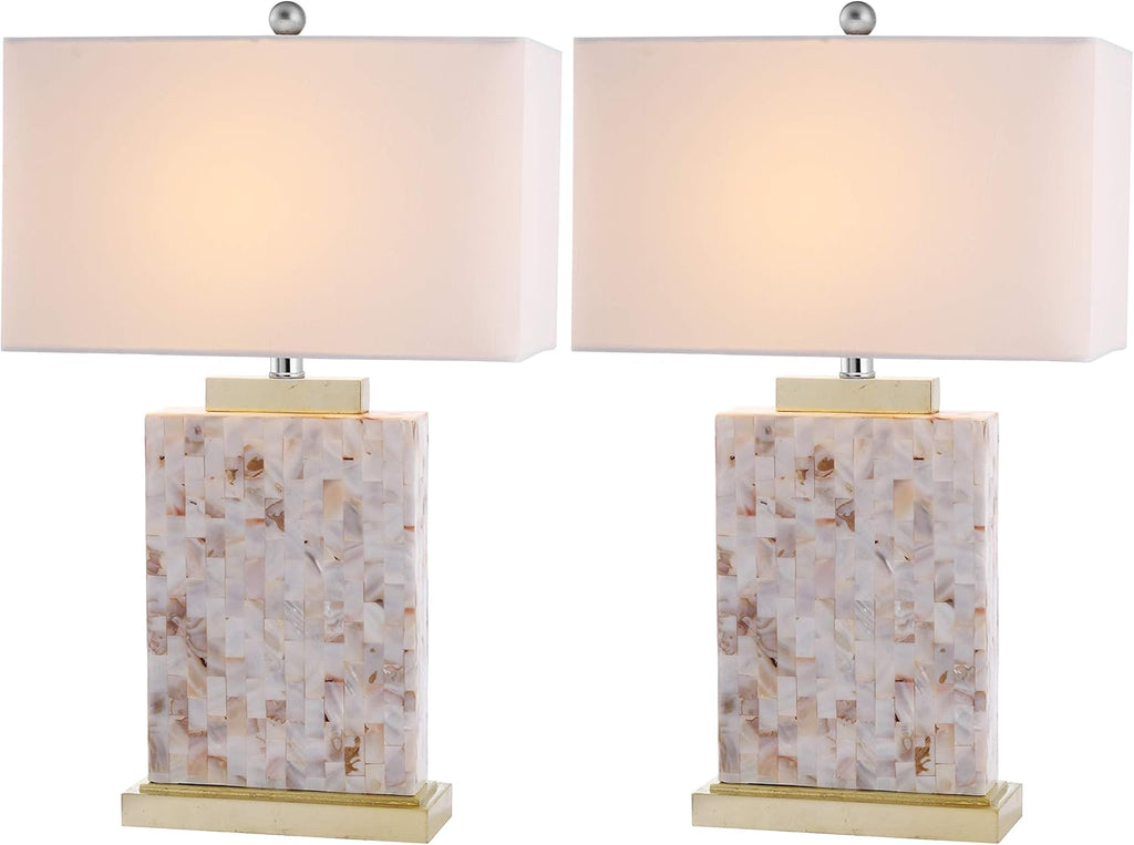 Ivory Shell Table Lamp (Set of 2) G5716