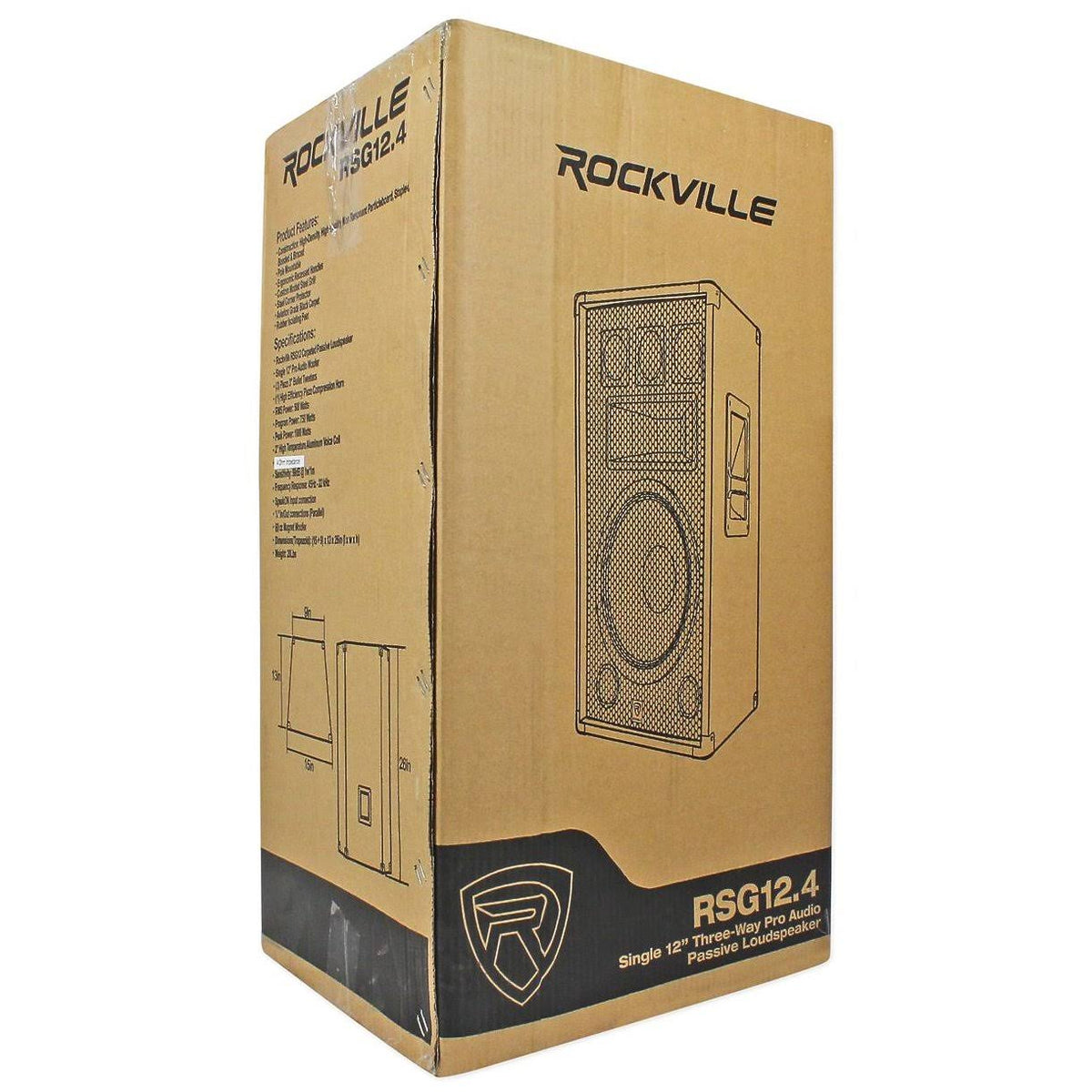 1000W DJ Speakers with Amplifier Stands Cables Bag K59966