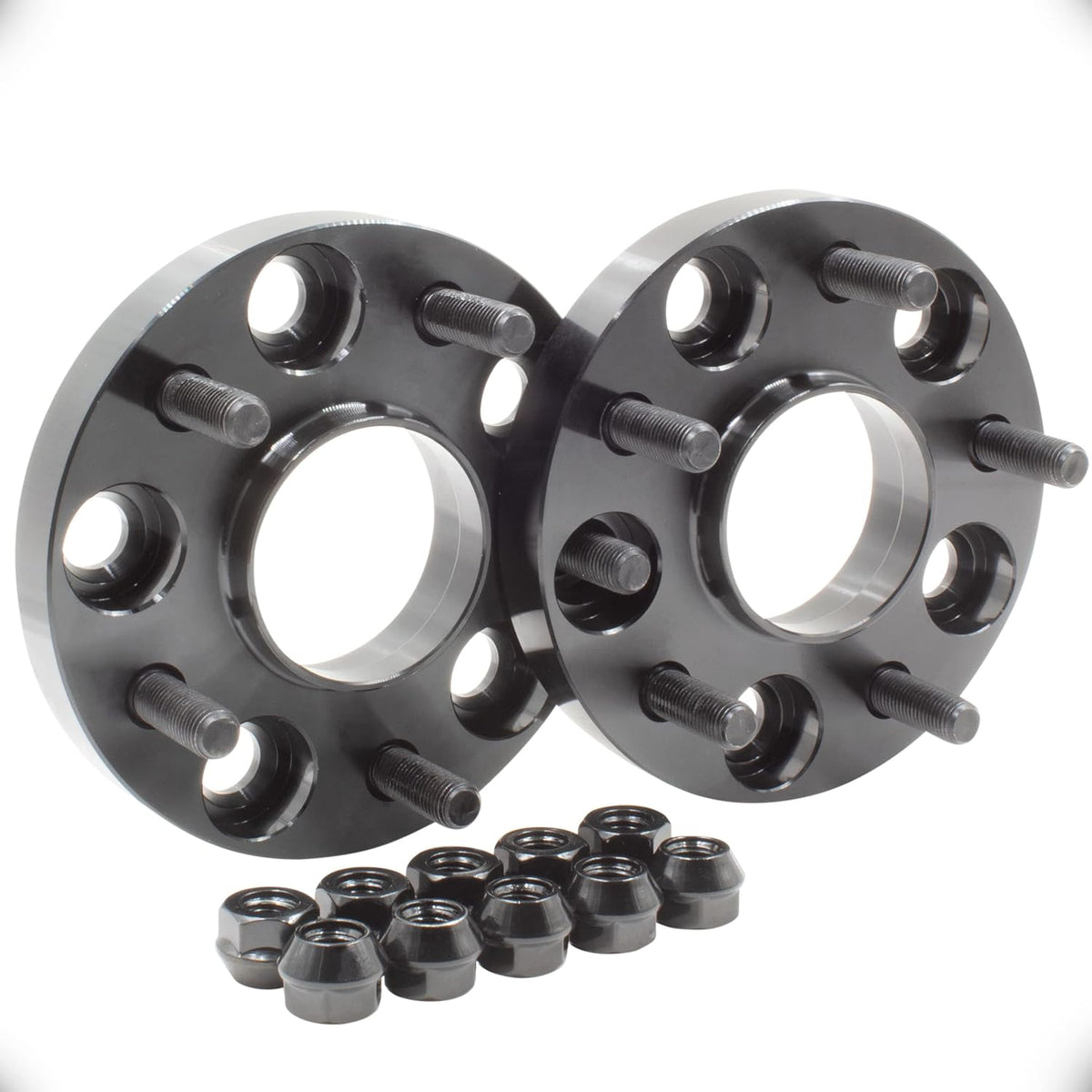 Set of 2 Billet Aluminum Wheel Adapters 20mm Thick U765095