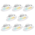 Tunable Smart Integrated Wi-Fi Dimmable LED Recessed Retrofit Trim Ceiling Light B448