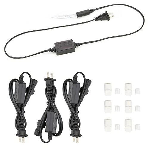 150 Red LED Rope Lights with Power Cable M172