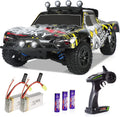1:18 Scale Remote Control Truck 4WD Electric Toy Off-Road RC Monster Car with 2 Rechargeable Batteries Z28530