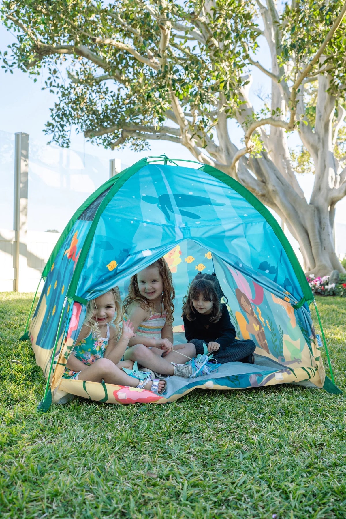 Mermaid Dreams Dome Tent Kids Camping Play Tent A76680