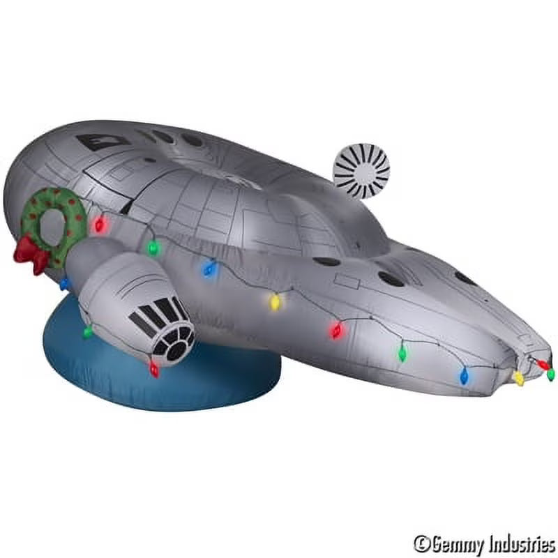 Millennium Falcon with Christmas Light String W30505