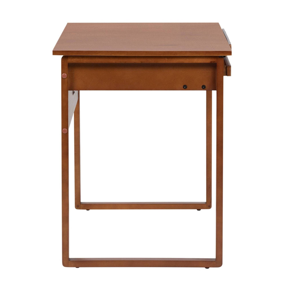 Canvas Wood Drawing Table Sonoma Brown H923