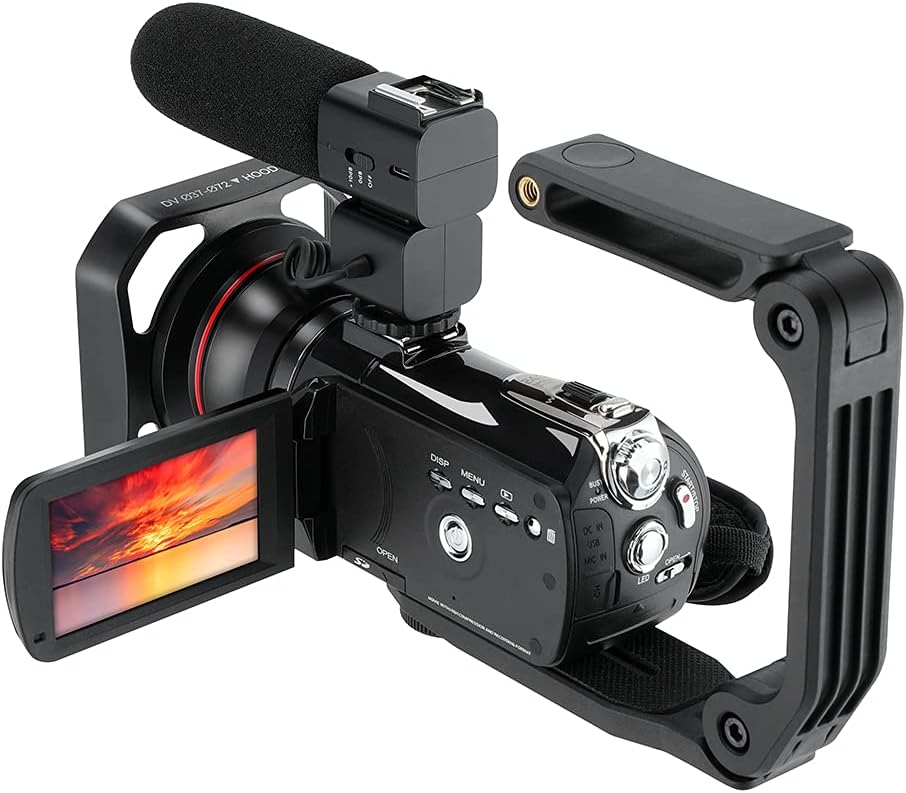 4K Camcorder with 12x Optical Zoom V558