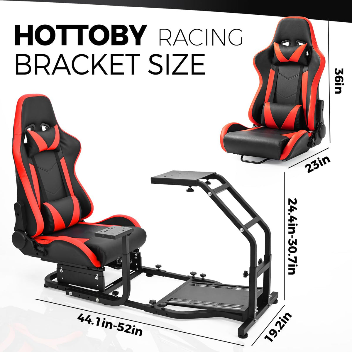 Racing Cockpit with Red Seat G407