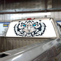 Truck Back Window Tint Decal, Perforated Wrap Sticker, 53x14 Inch Pack of 2 J24237