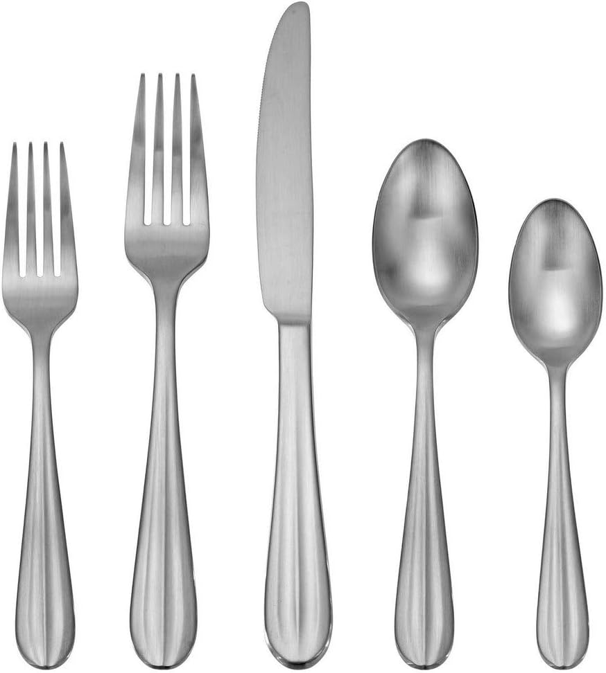 20 Piece Stainless Steel Flatware Set O637500