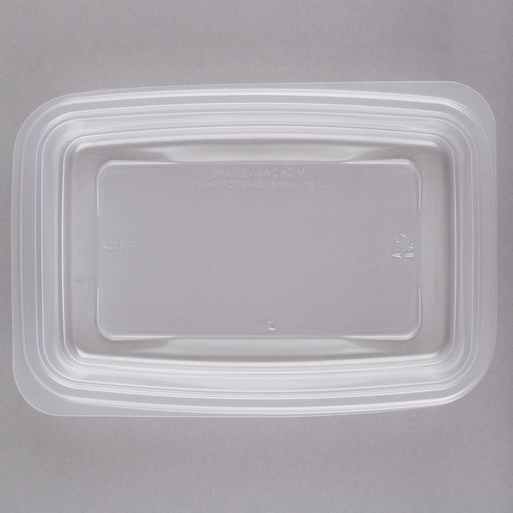 24 oz Clear Rectangular Microwaveable Container K258