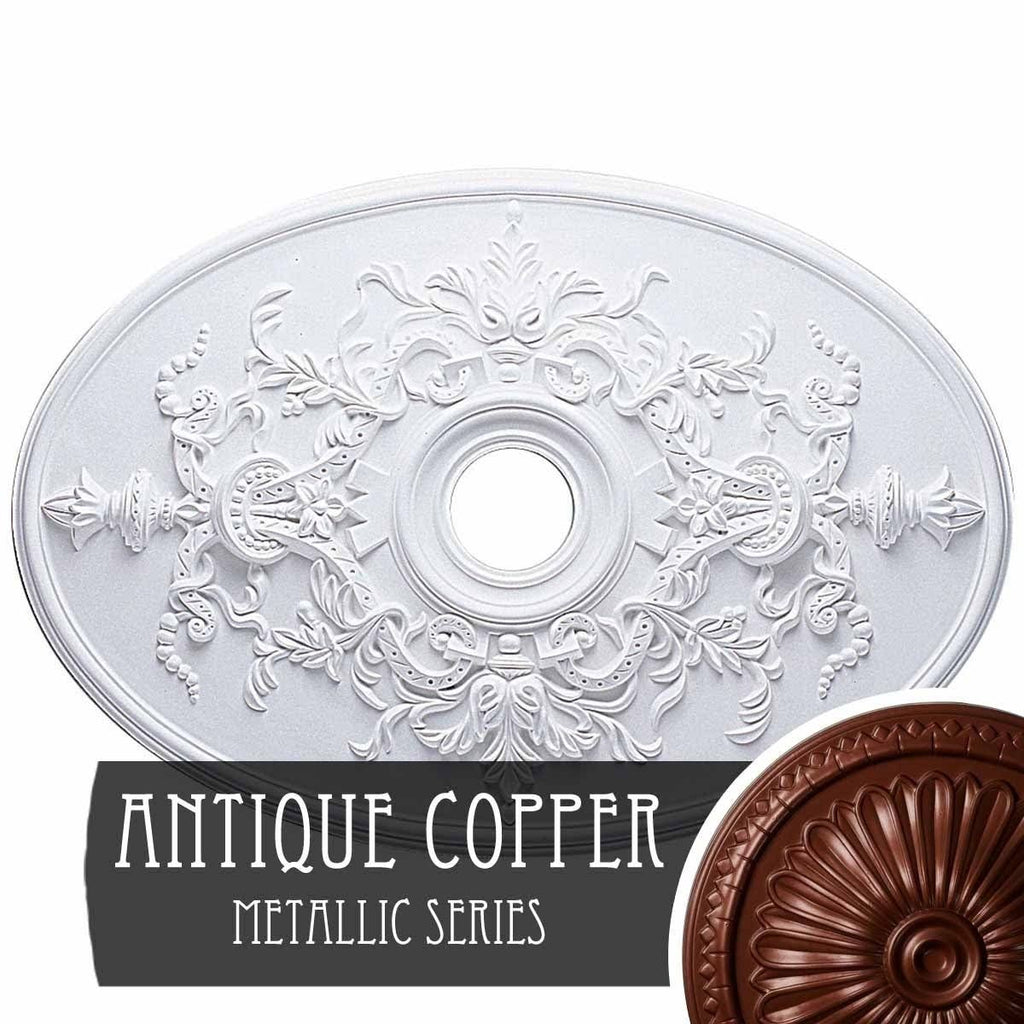 Hand-Painted Ceiling Medallion L4018