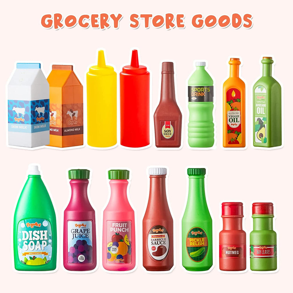 30Pcs Play Food Grocery Cans P765