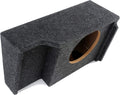 Charcoal Single 12 Sealed Carpeted Subwoofer Enclosure R56072
