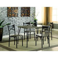 Gray 5-Piece Dining Set F4105