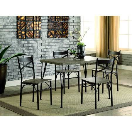 Gray 5-Piece Dining Set F4105