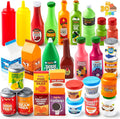 30Pcs Play Food Grocery Cans P765