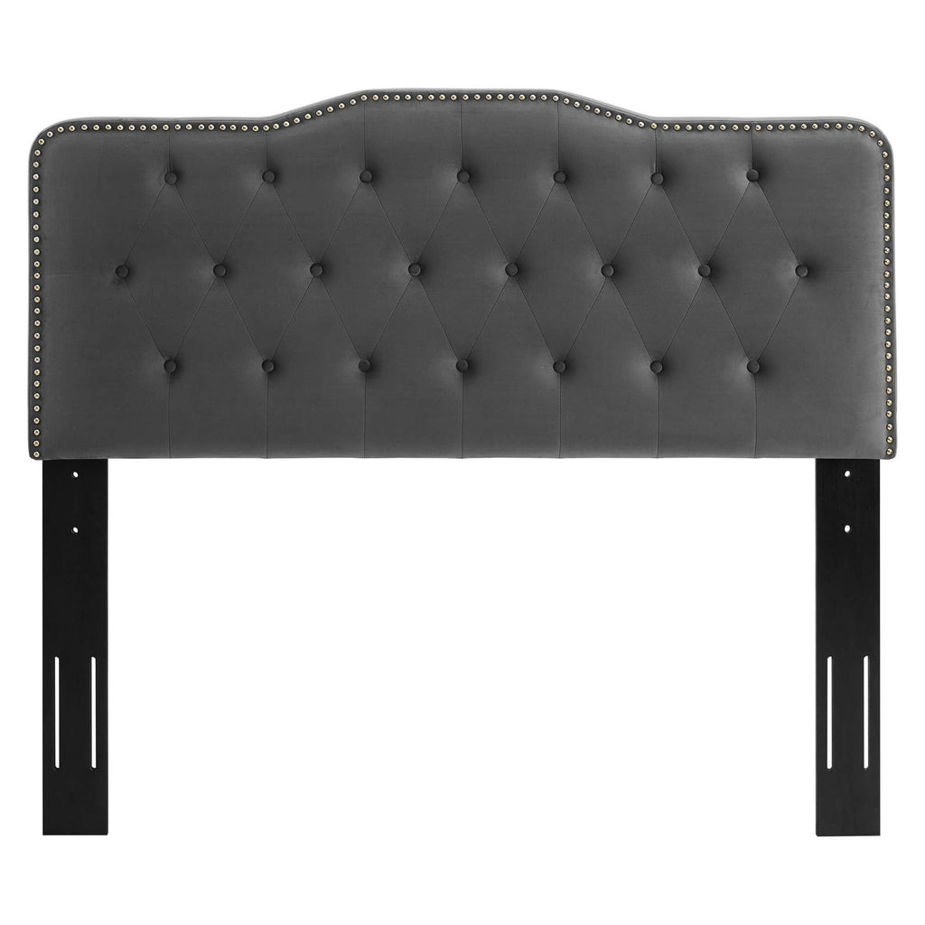 Pink Tufted Performance Velvet King/California King Headboard A78361