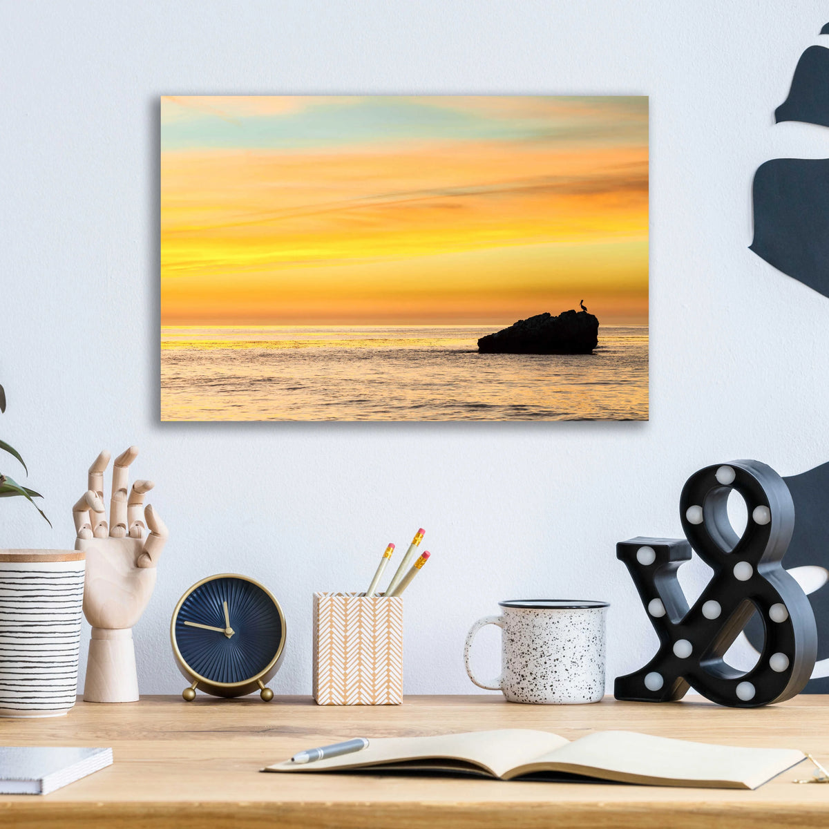 Acrylic Glass Wall Art, 16"x12" P8805
