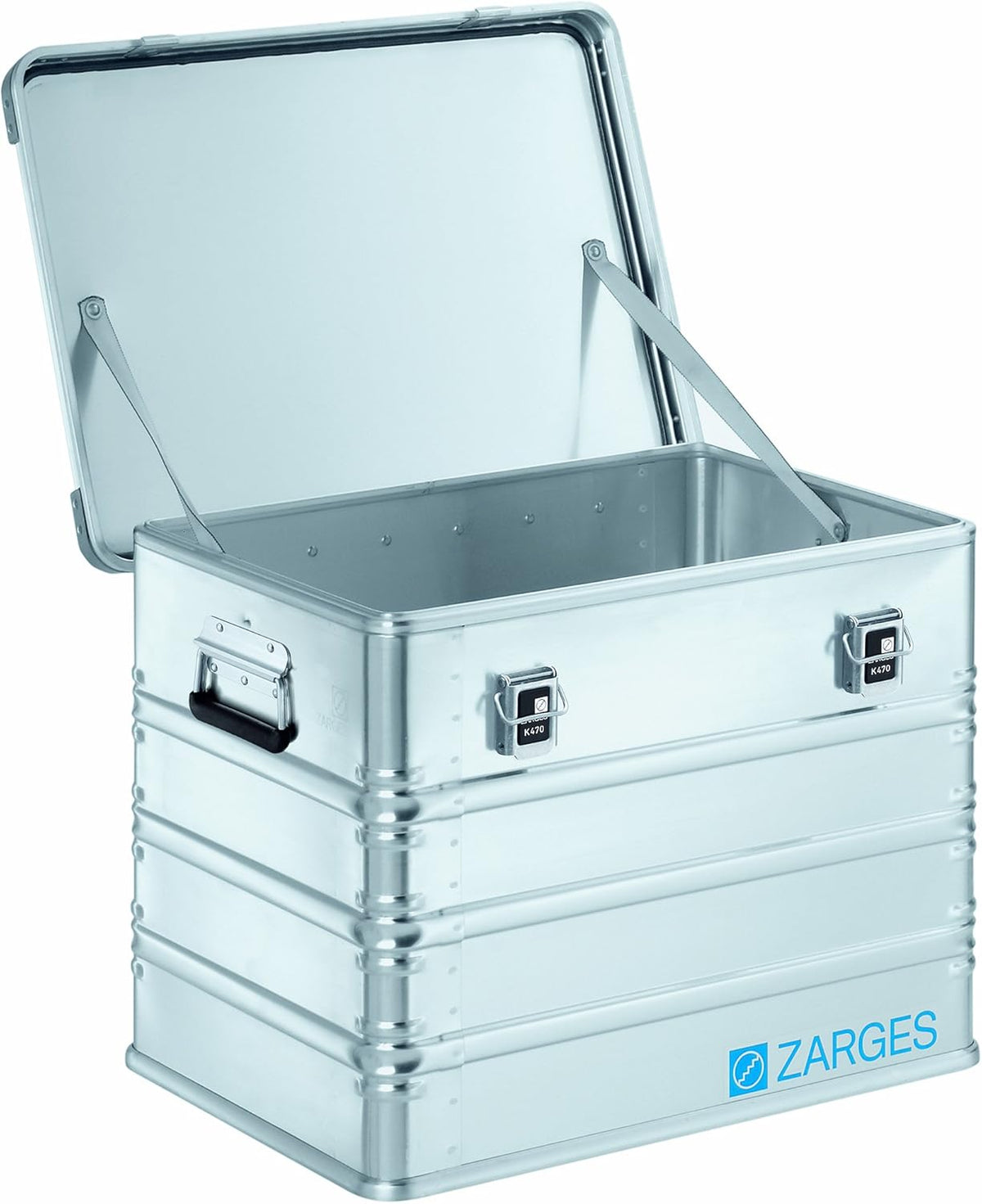 Aluminum Hard Protective Carrying Case, Stackable Storage, Lock Box (22.4 x 15.7 x 17.7 Inches) Y773