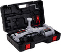 Electric Car Jack Kit 3Ton 12V Portable Scissor Car Jack Lift Grey Pack of 2 V6572