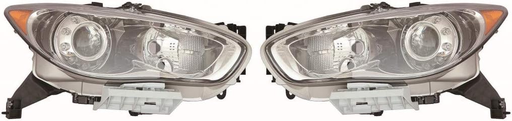 Headlight Assembly HID Type 2013 Passenger Side B351