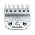 Carbon-Infused Steel UltraEdge Clipper Blade, Size-0000, 1/100-Inch Cut Length N801