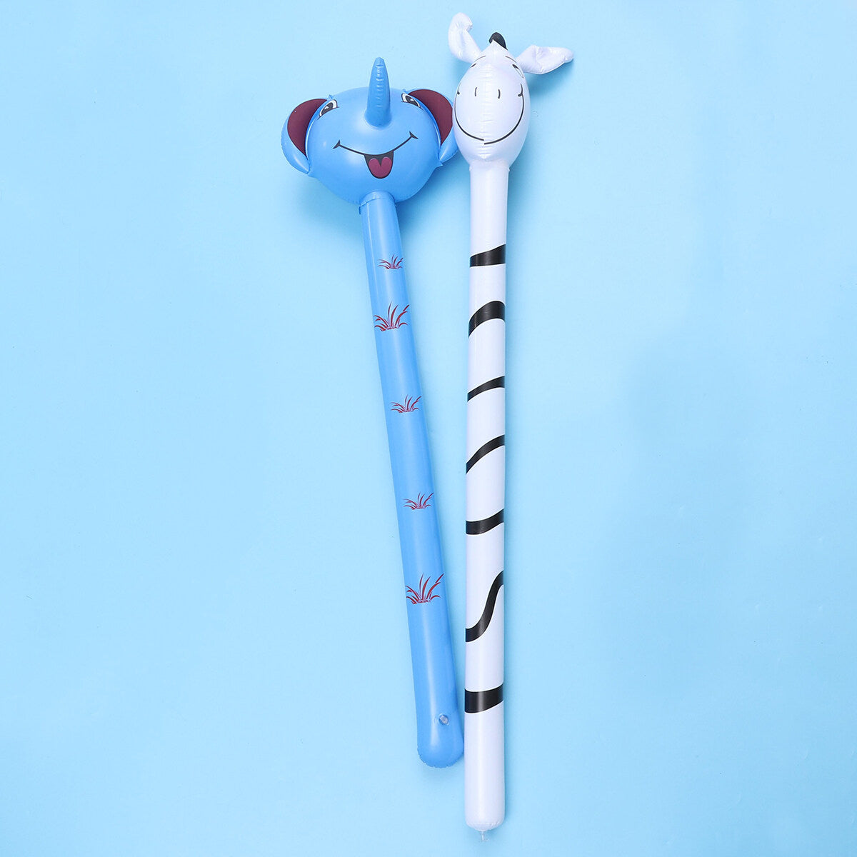 6pcs Kids PVC Inflatable Animal Toy F55797